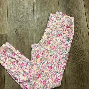 Victoria's Secret Kids Floral Multi-Color Leggings
